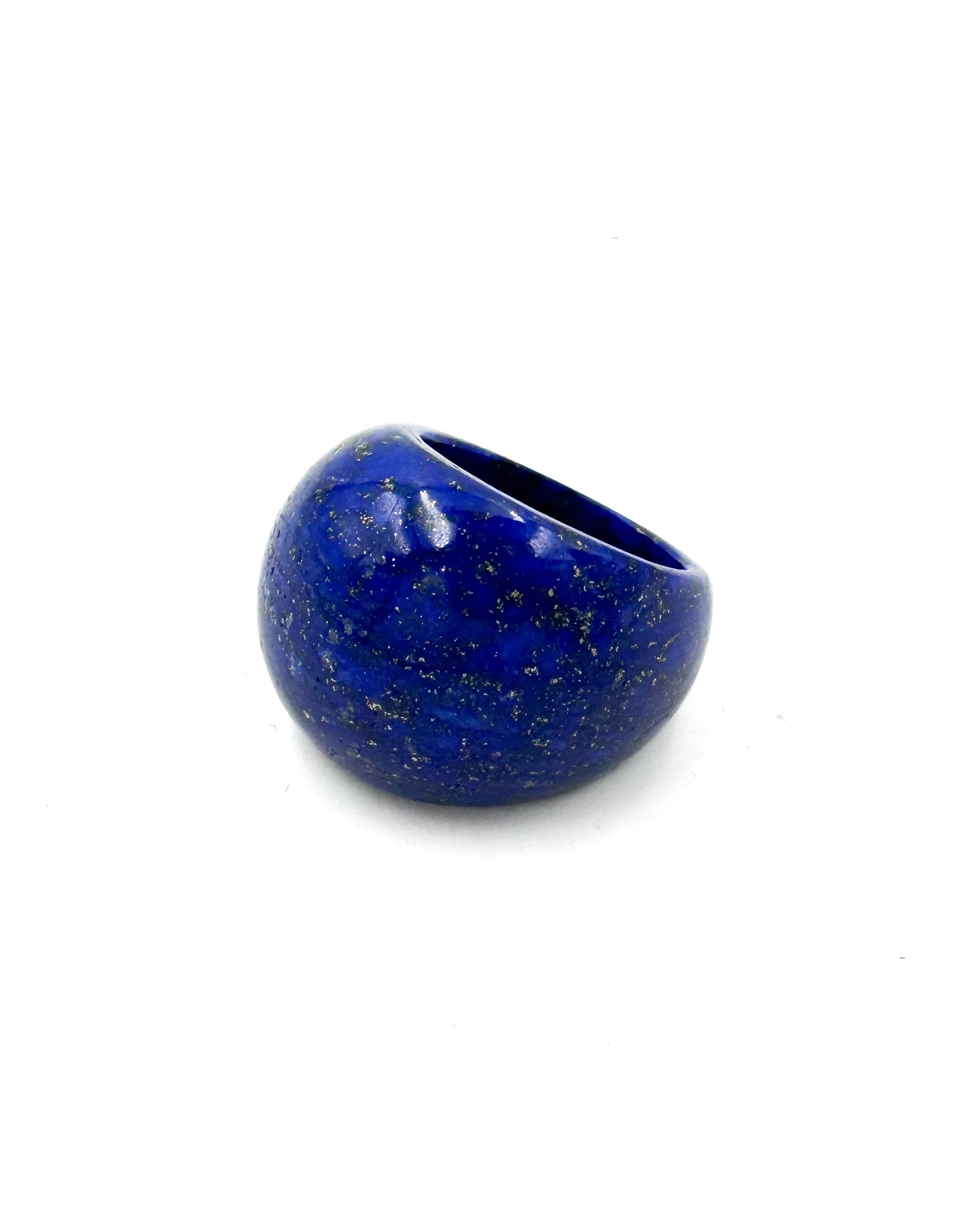 Lapis Gemstone Statement Ring