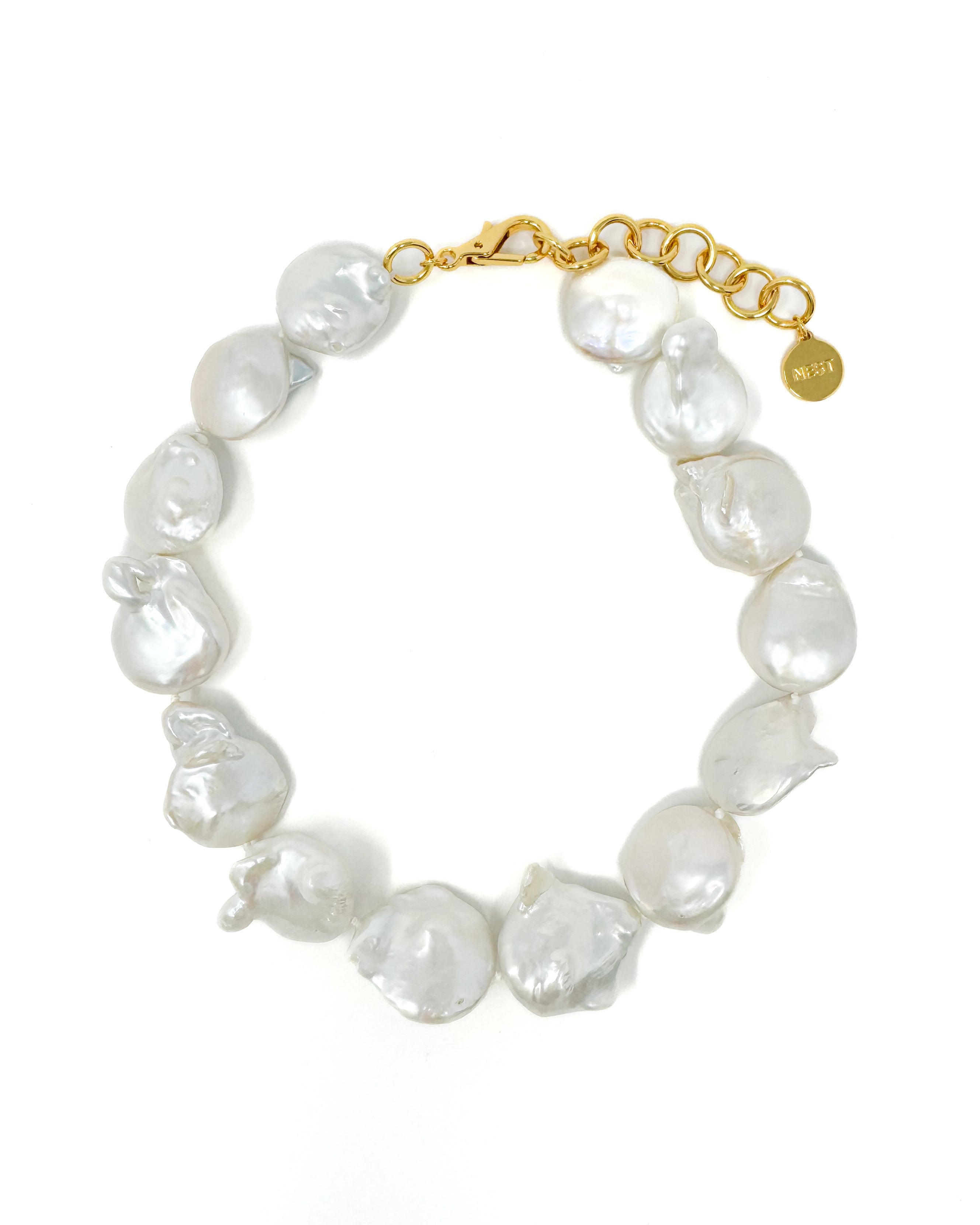 Baroque Pearl Statement Strand Necklace