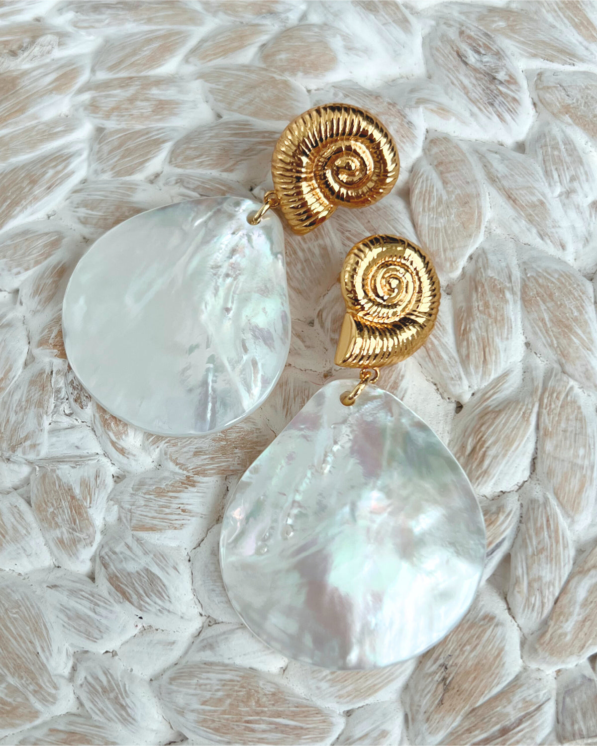 Mother of Pearl Shell Earrings