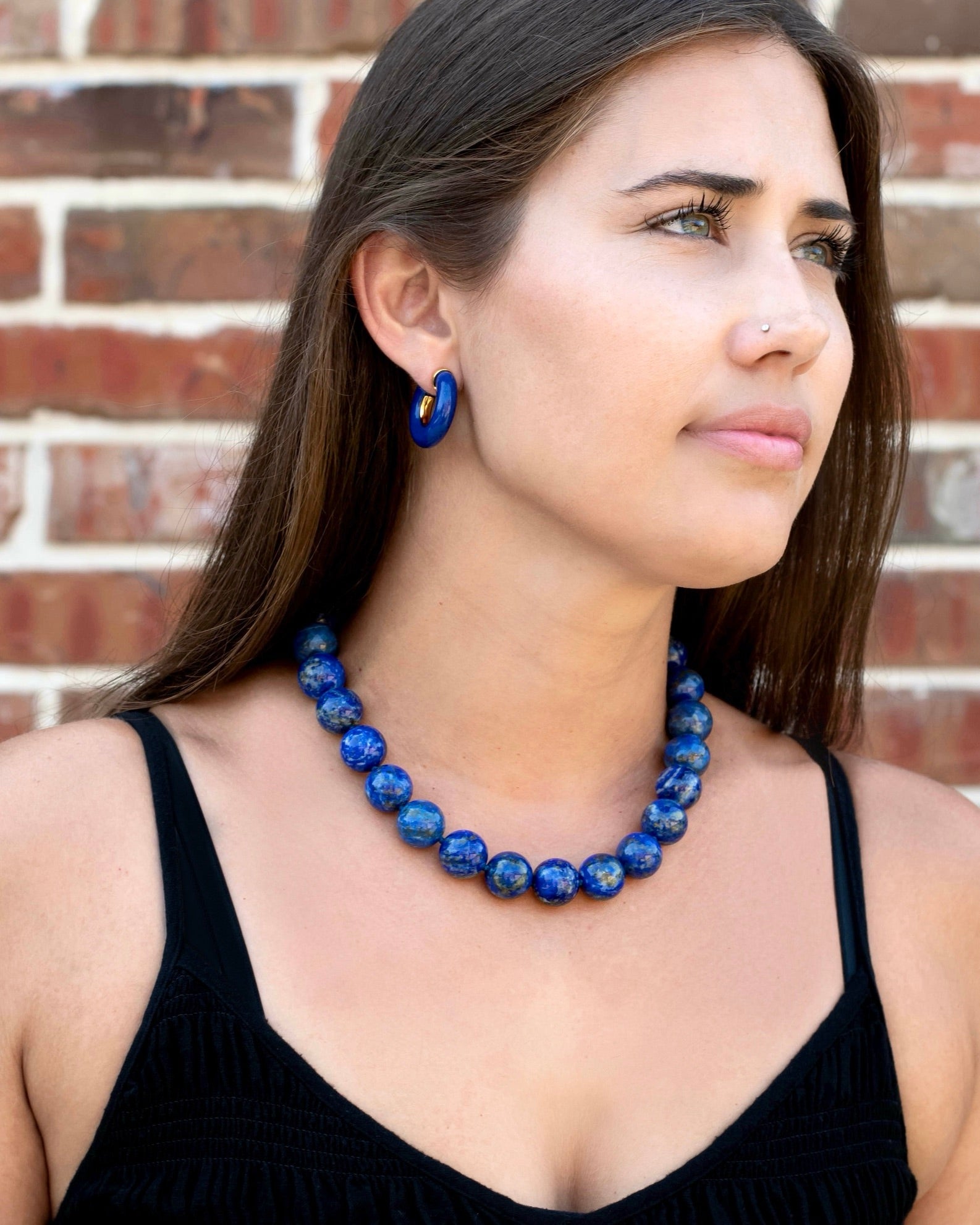 Lapis Strand Necklace