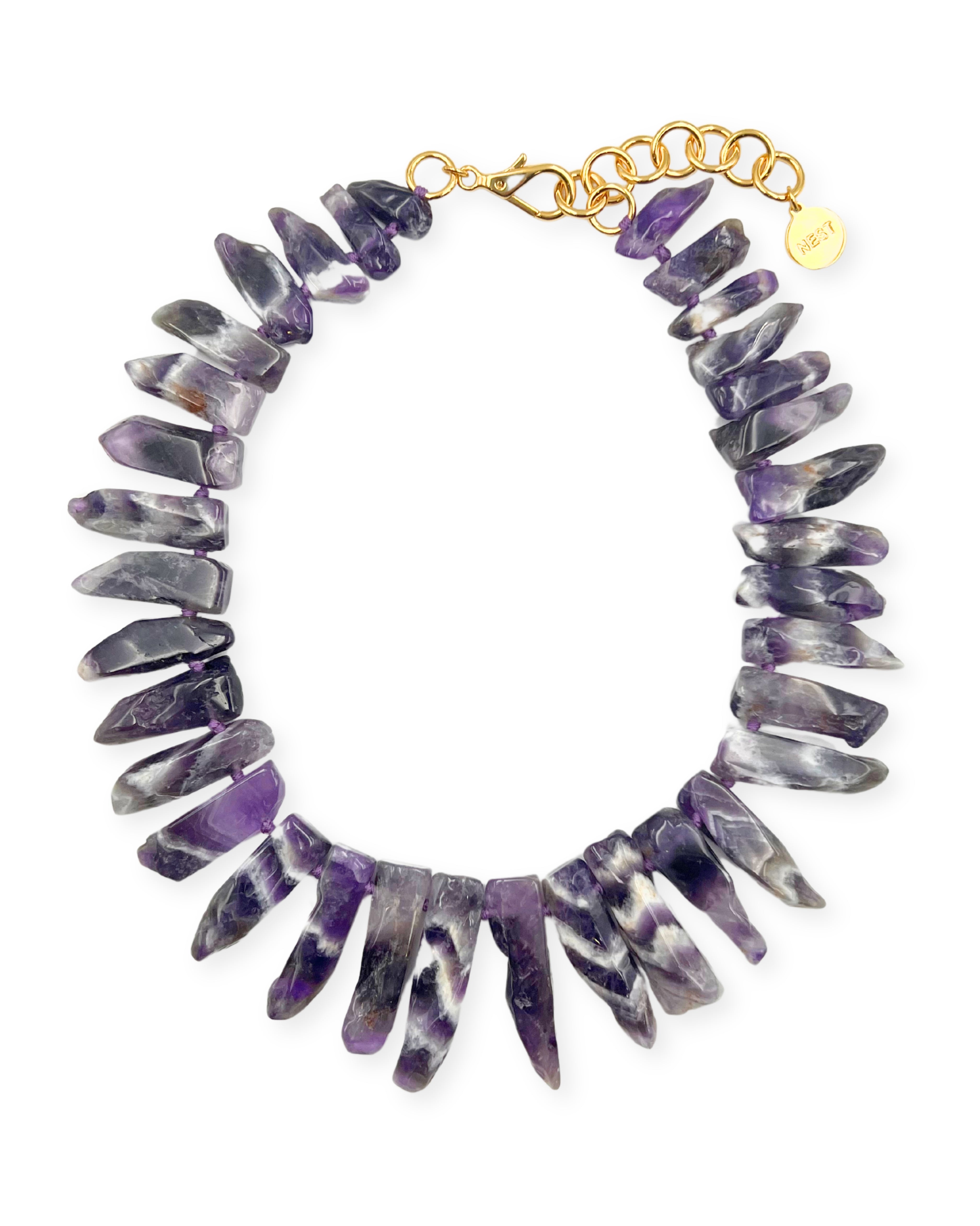 Amethyst Statement Necklace