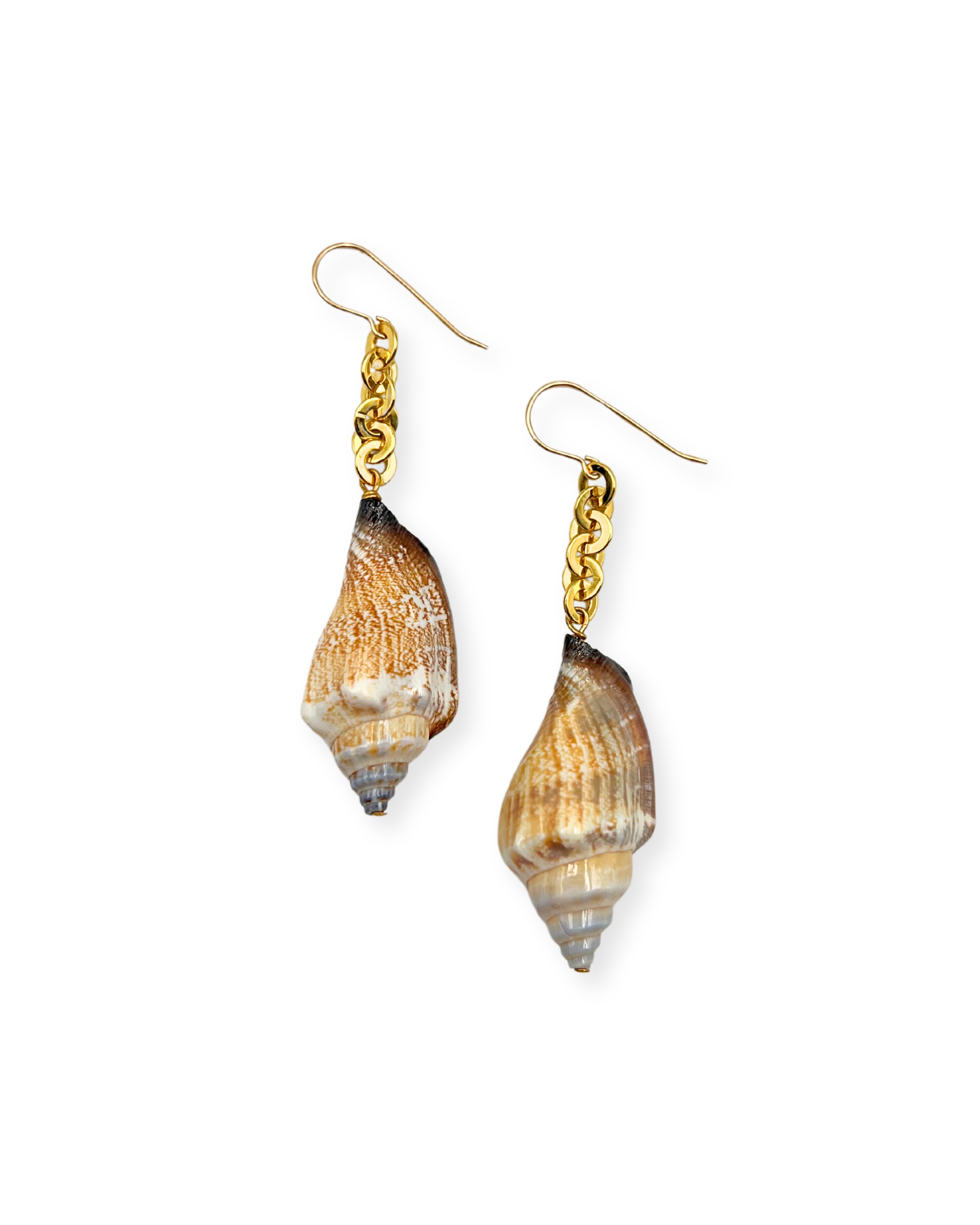 Shell Drop Earrings