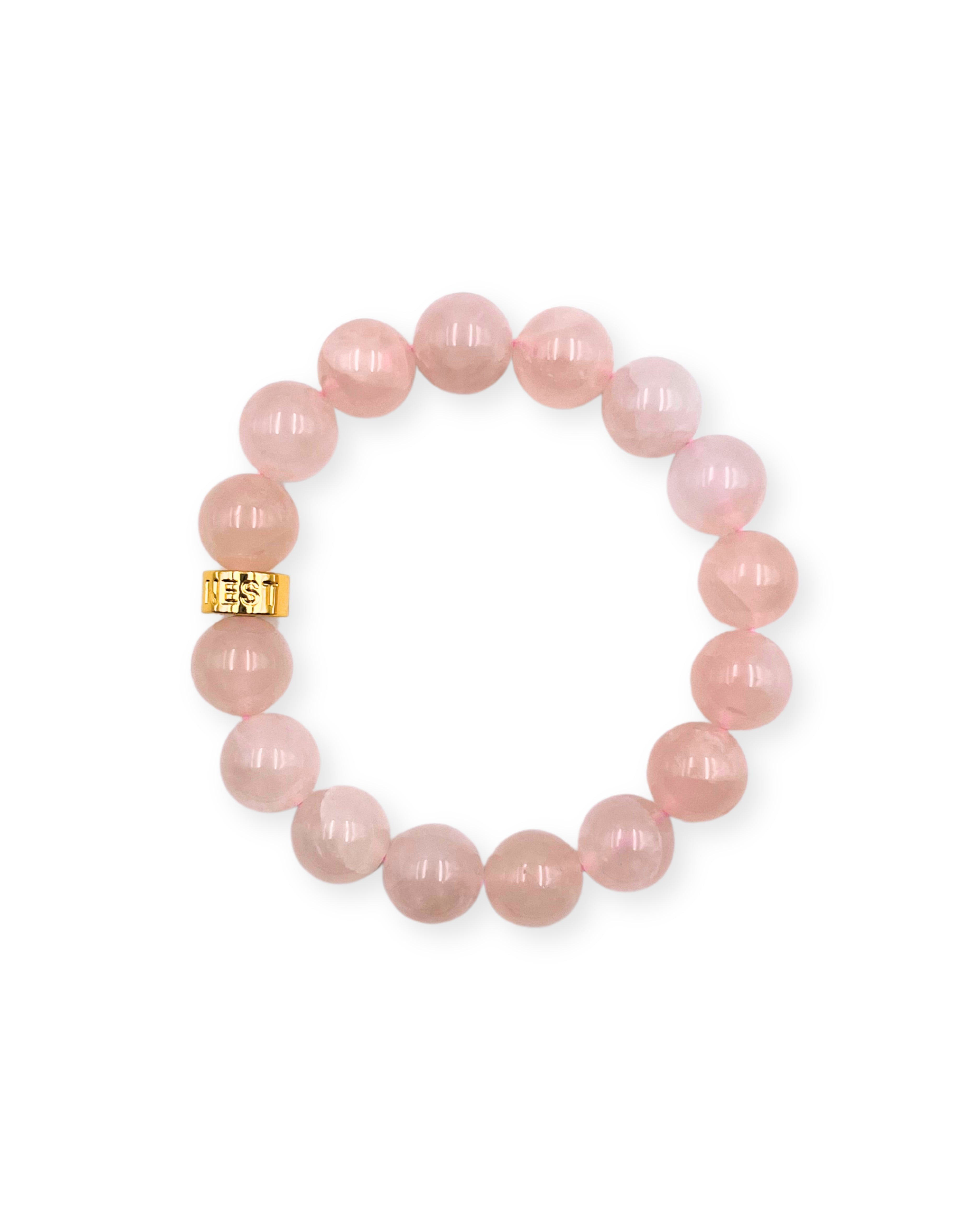 Rose Quartz Stretch Bracelet