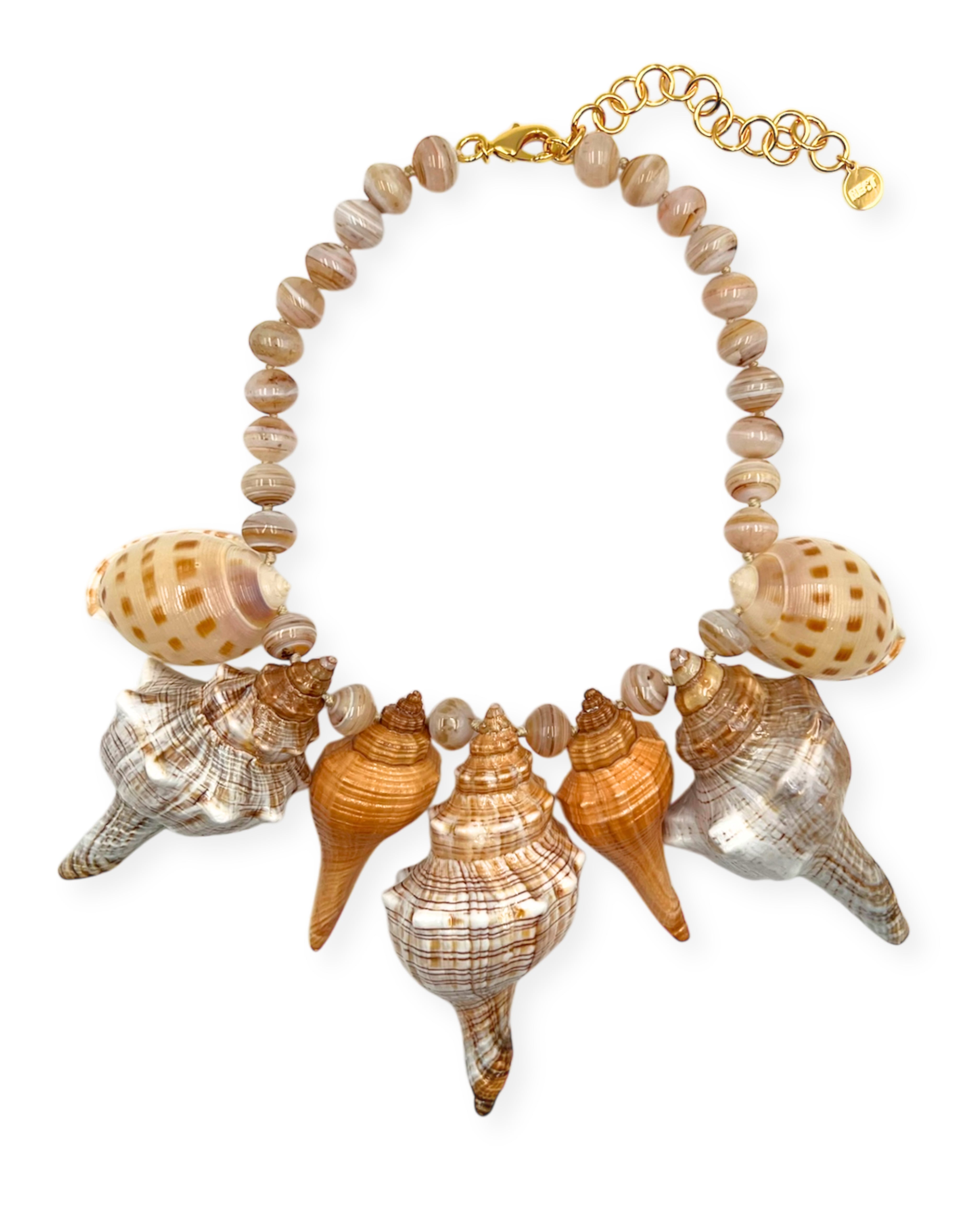 Seashell Statement Necklace