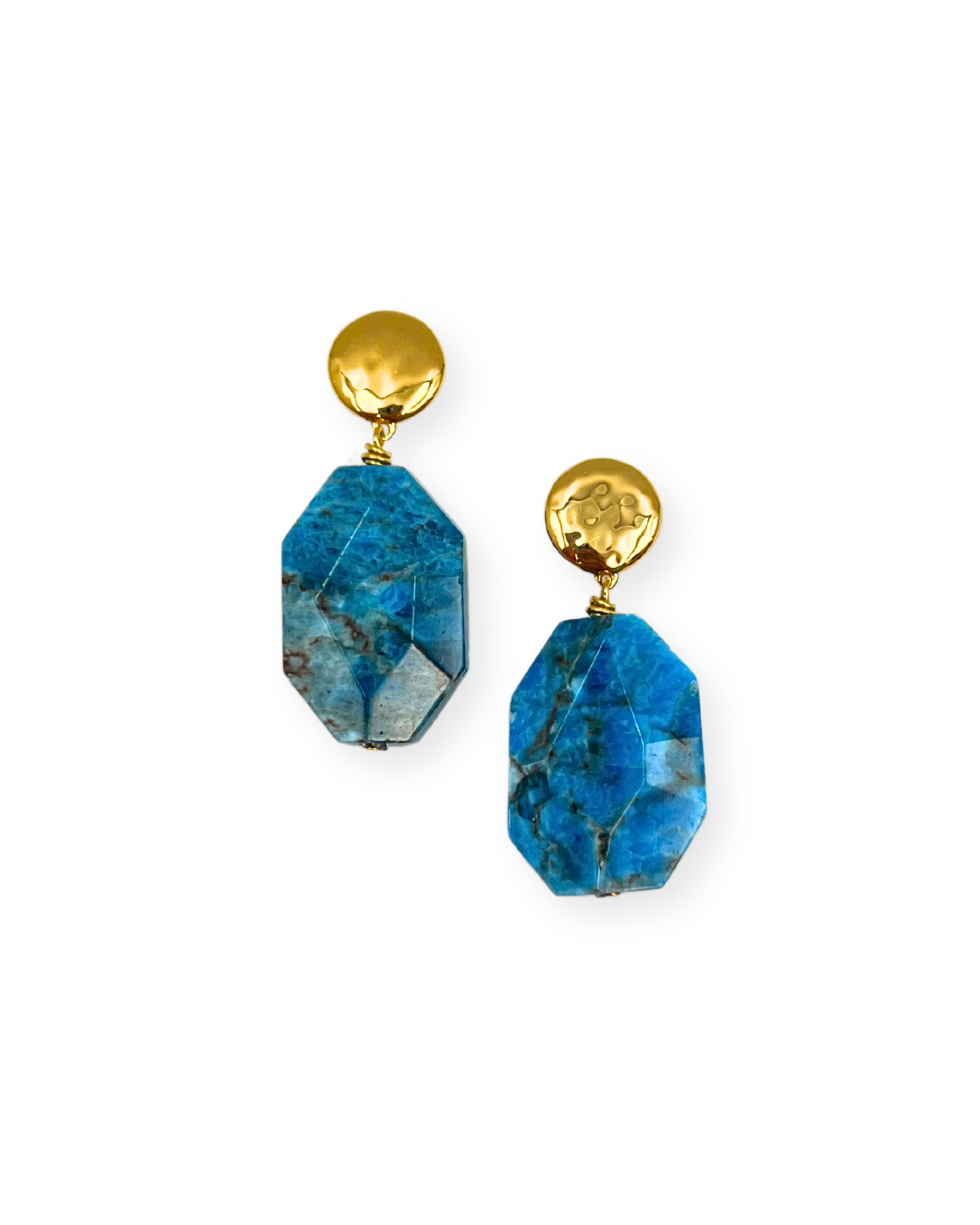 Apatite Drop Earrings